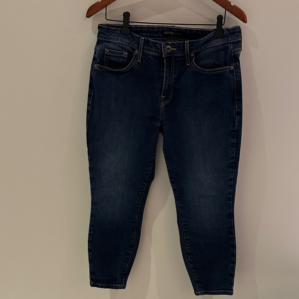Guess Dark Wash Women's Ankle Jeans